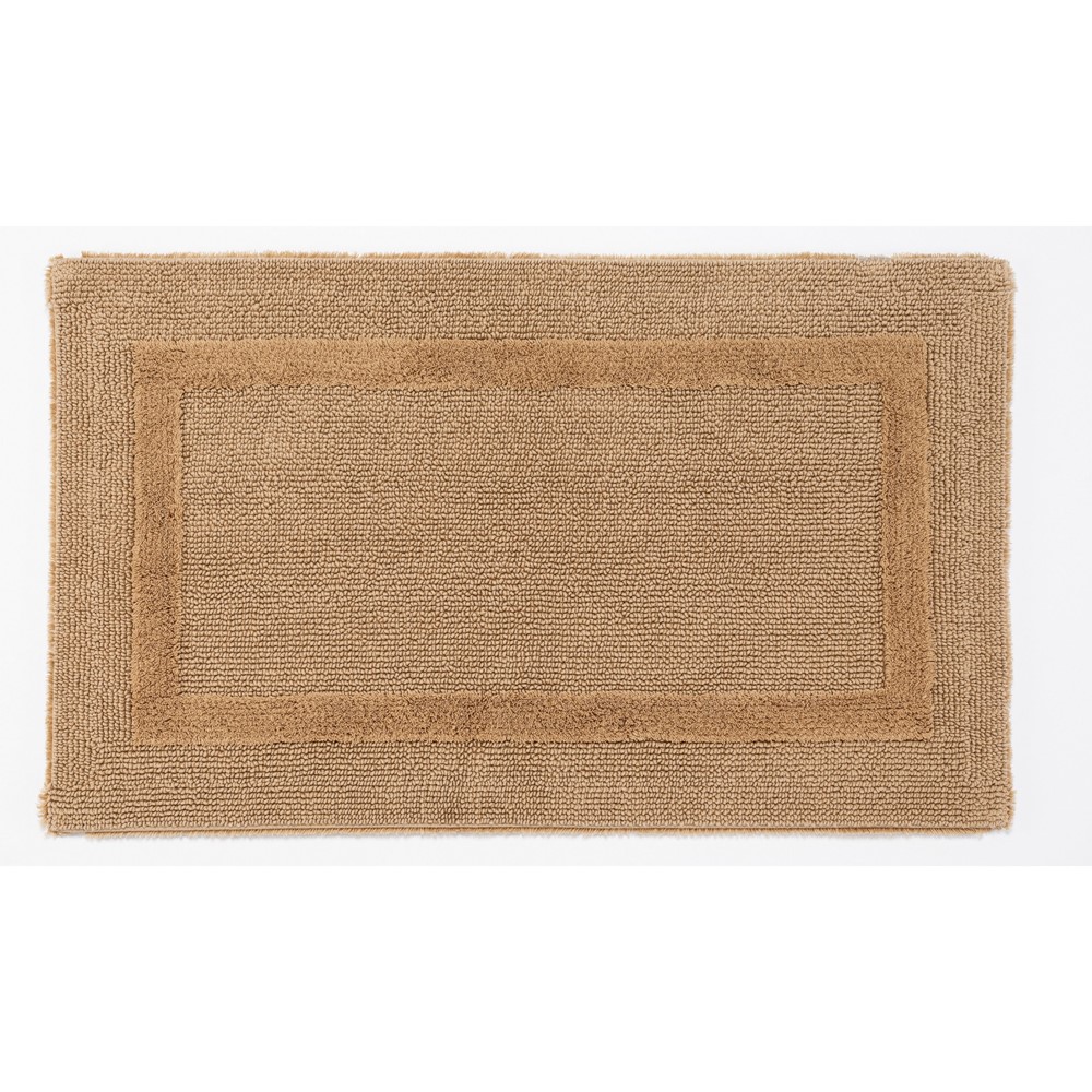 Reversible Bath Mat 716 by Designer Abyss & Habidecor in Croissant Neutral